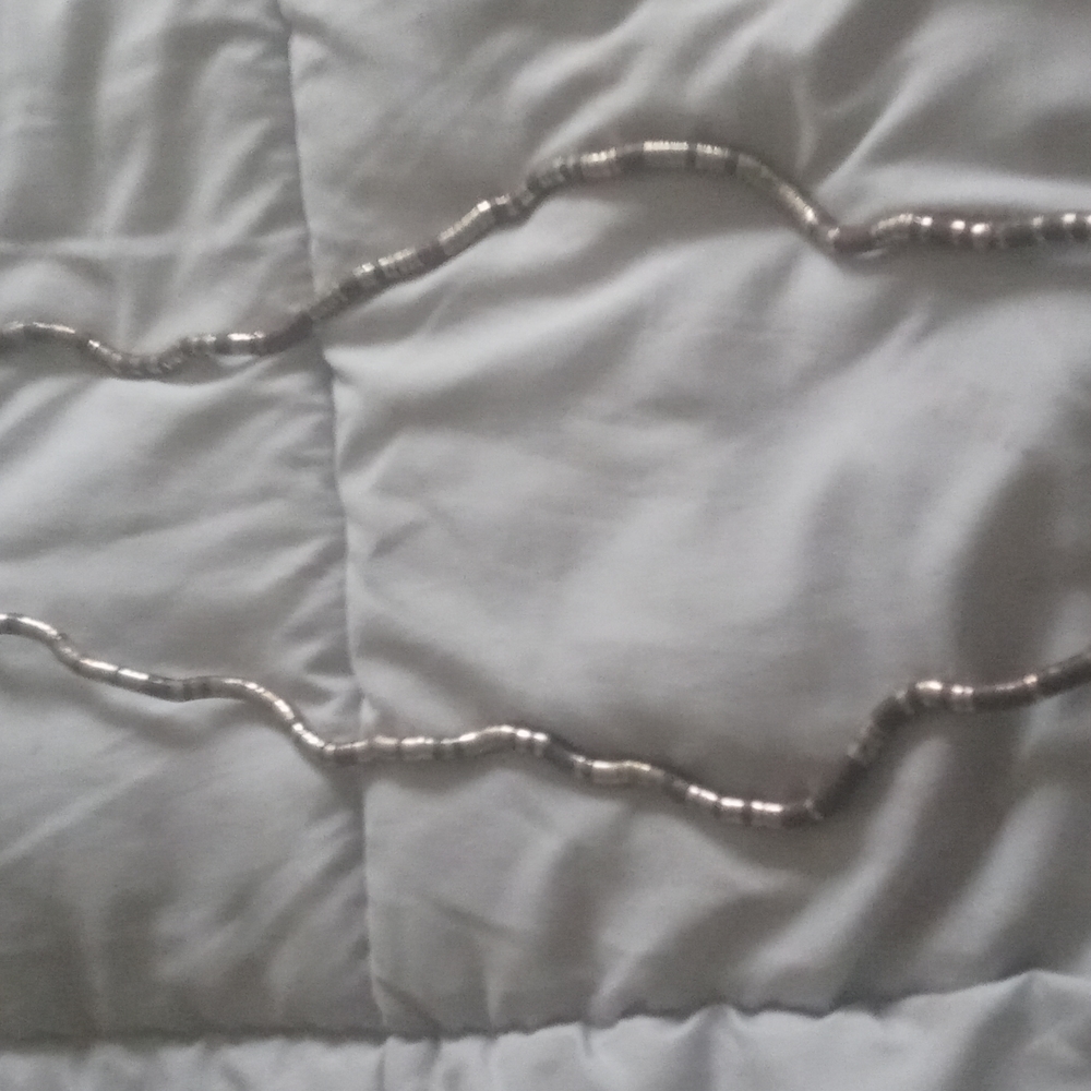 Multicolored twisted necklace